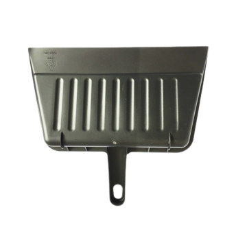 12", Black, Heavy Duty Plastic Dust Pan